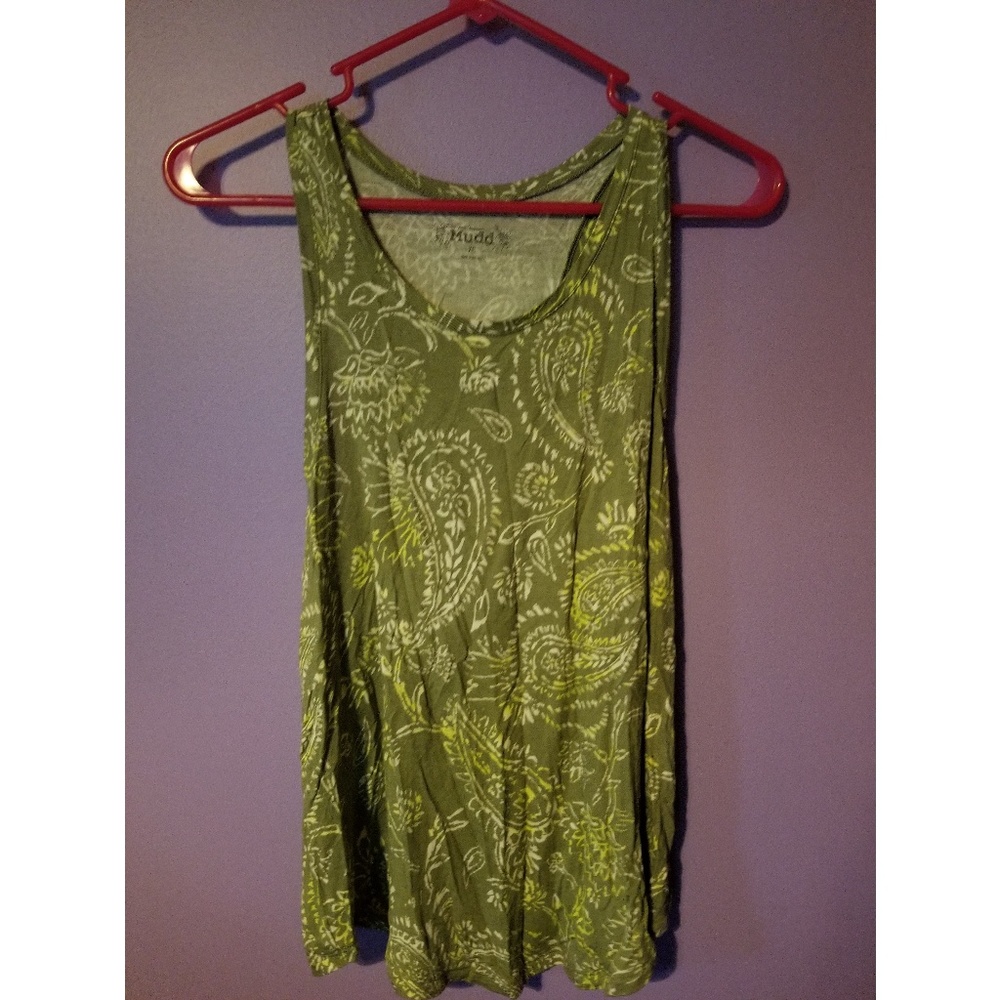 Mudd racerback tank top